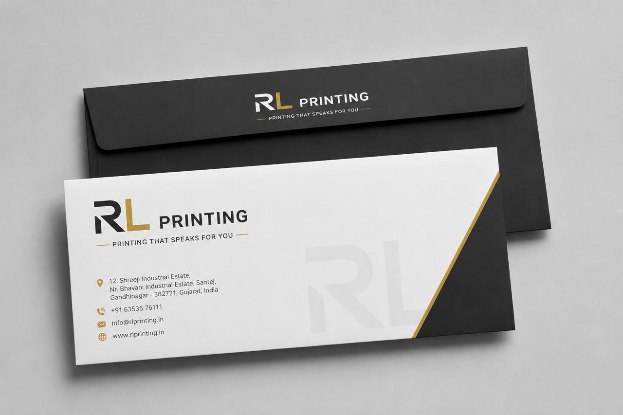 Custom printed envelopes for business mailing